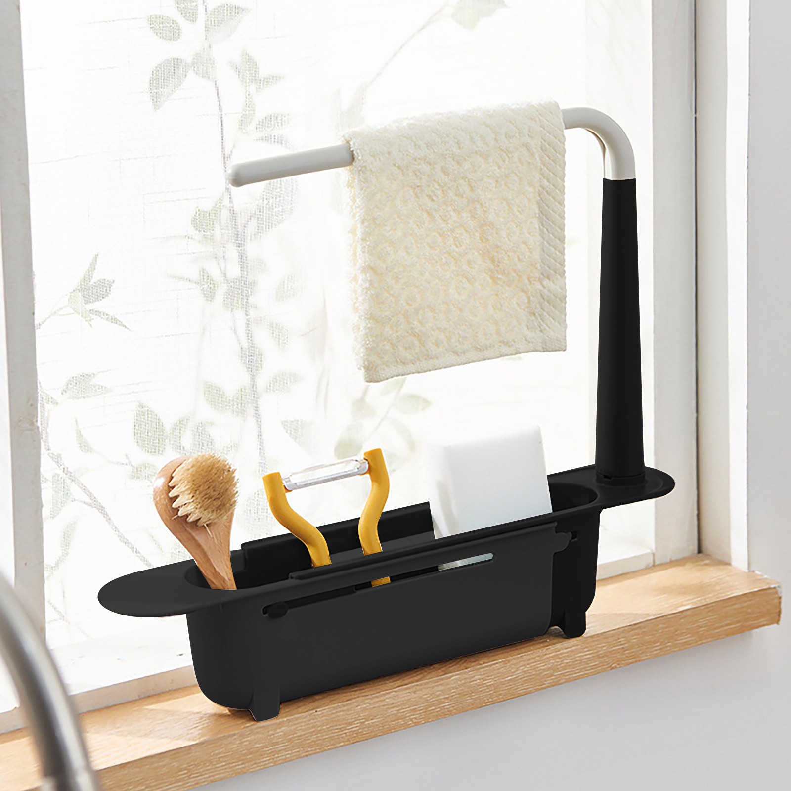Healthy Kitchen Gadgets - Teleskop Spüle Regal Abtropffläche Rack Küche