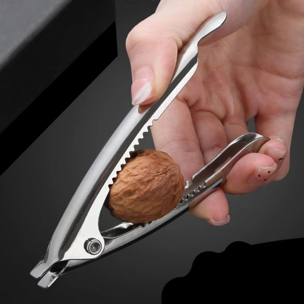 Kitchen Gadgets Names - Neue Kreative Austernöffner-Klemme Rostfreie Edelstahl-Nusszange Praktisches