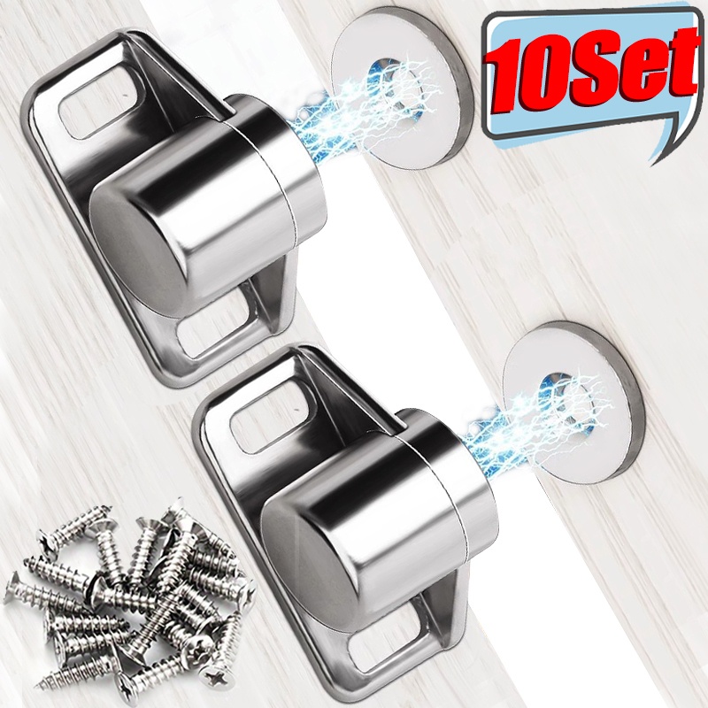 Kitchen Gadgets Cabinet - 1–10 Sets magnetische Schranktürmagnete mit Schrauben