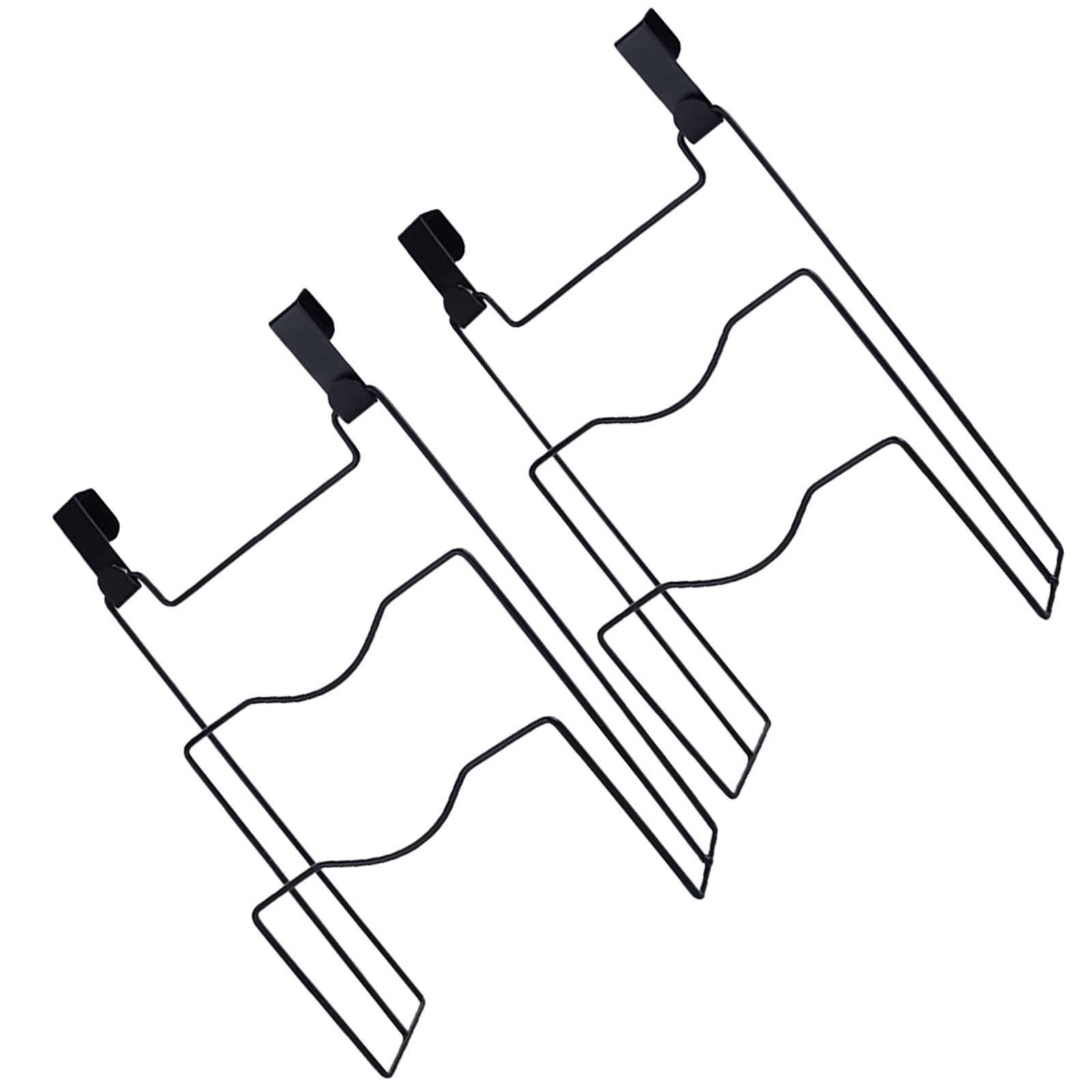 Kitchen Gadgets Cabinet - 2 Stück Schranktür-Topfdeckelhalter, Türaufhänger, Pfannendeckelhalter, Schneidebrett-Aufbewahrung,