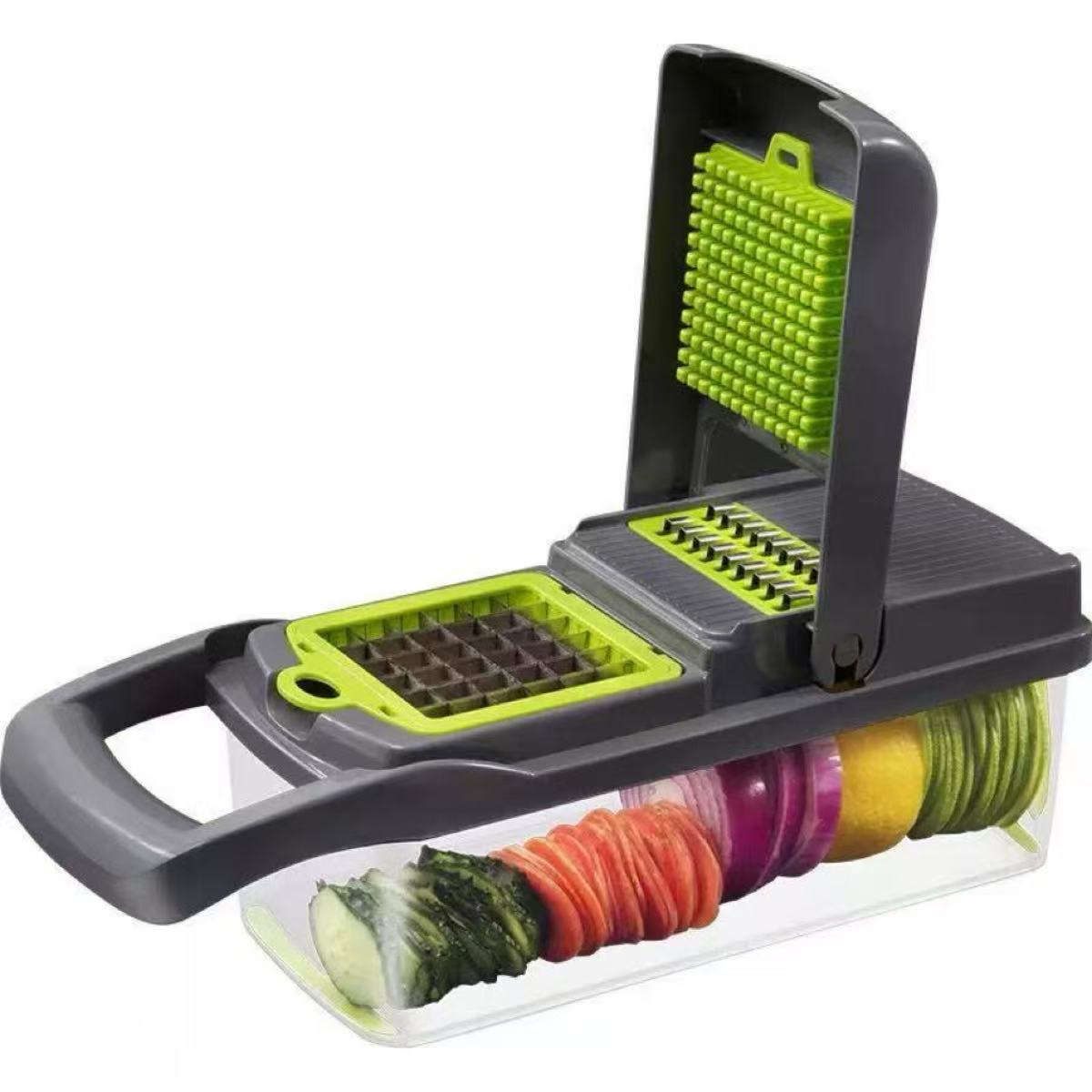 Household Kitchen Gadgets Vegetable Cutter Silk Cutter - Gemüseschneider Multifunktions-Schneider Obst-Kartoffelschäler Karottenreibe Küchenzubehör Korb
