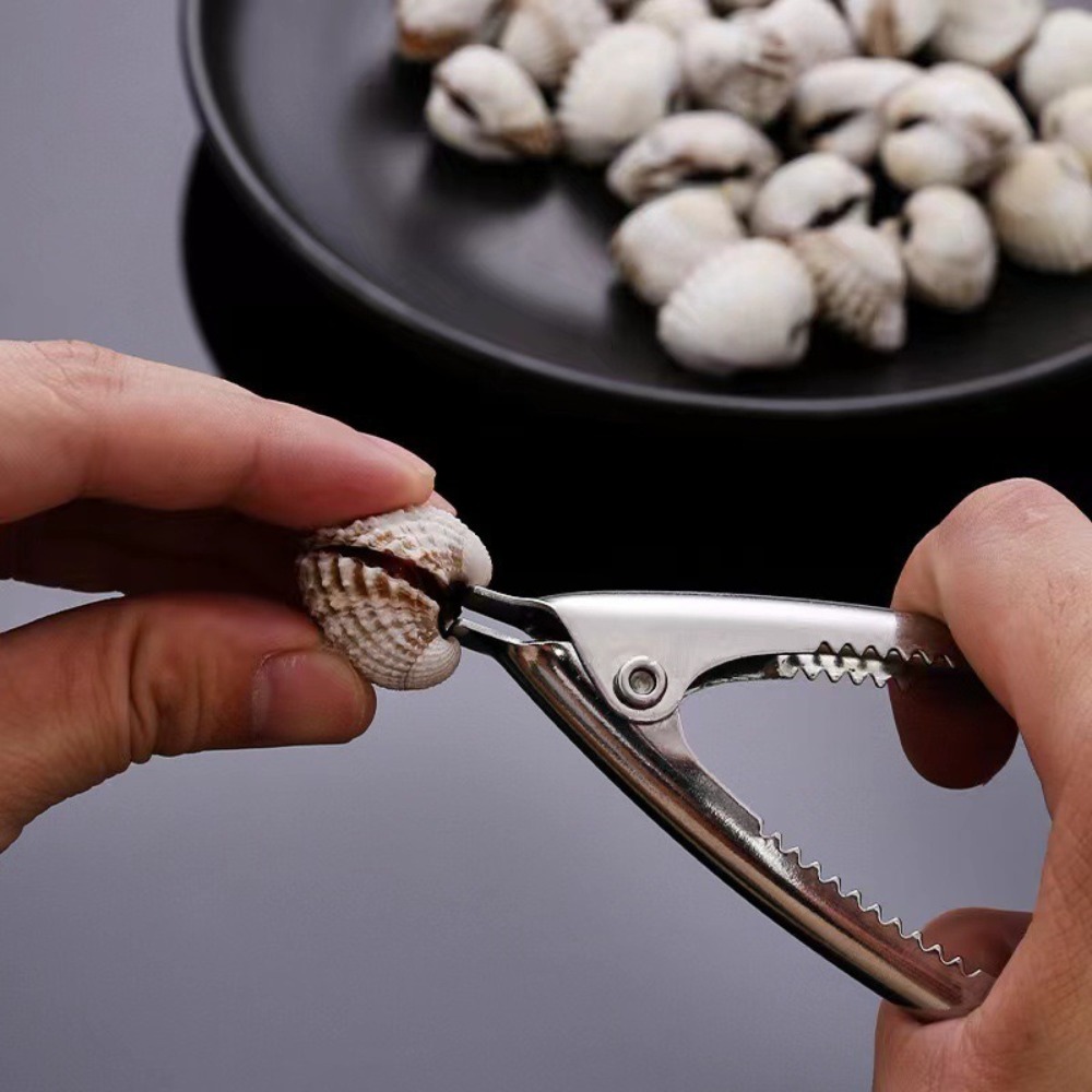 Kitchen Gadgets Names - Neue kreative Austernöffnungsklemme, rostfreier Krabbenöffner aus