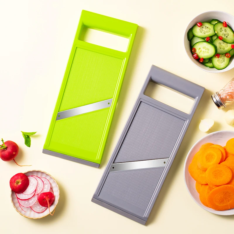 Household Kitchen Gadgets Vegetable Cutter Silk Cutter - Multifunktions-Gemüseschneider mit Stahlklinge, Mandolinenschneider, Kartoffelschäler, Karotte,