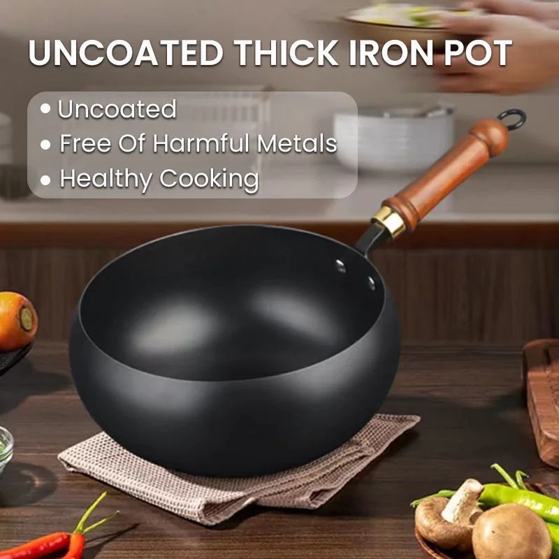 Cast Iron Skillet - Leicht zu kochen, Gusseisen-Pfanne, Gusseisen-Topf, hält