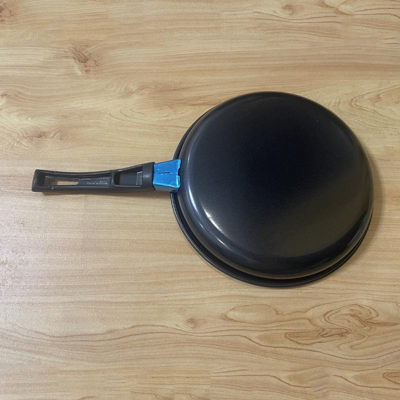 Cast Iron Skillet - Tragbare Mini-Bratpfanne mit Griff für Eier