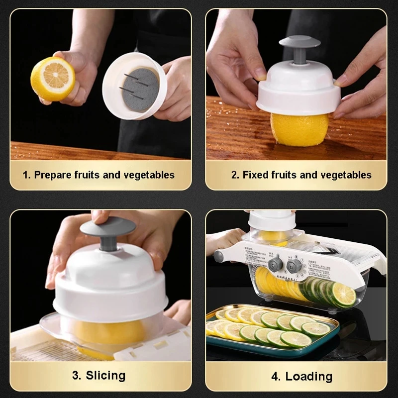 Multifunktionaler Zitronenschn – Household Kitchen Gadgets Vegetable Cutter Silk Cutter Bewertung und Preis