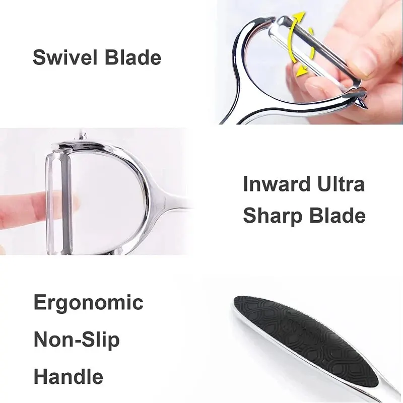1PC Edelstahl Gemüse Schäler K – Household Kitchen Gadgets Vegetable Cutter Silk Cutter Bewertung und Preis