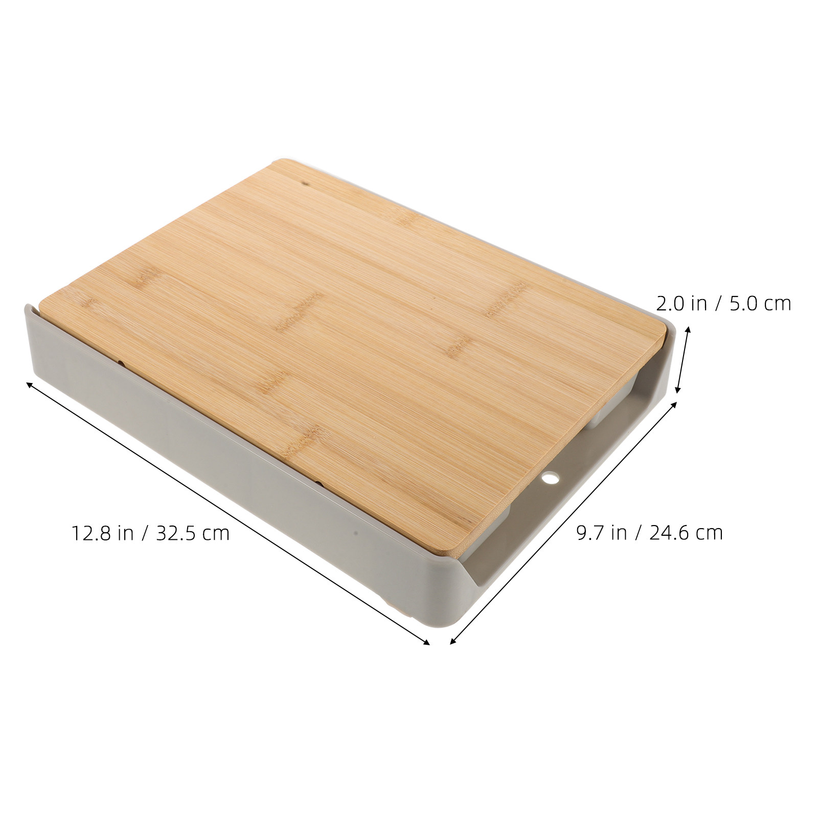 Bambus-Schneidebrett im Schubl – Bamboo Cutting Board Bewertung und Preis
