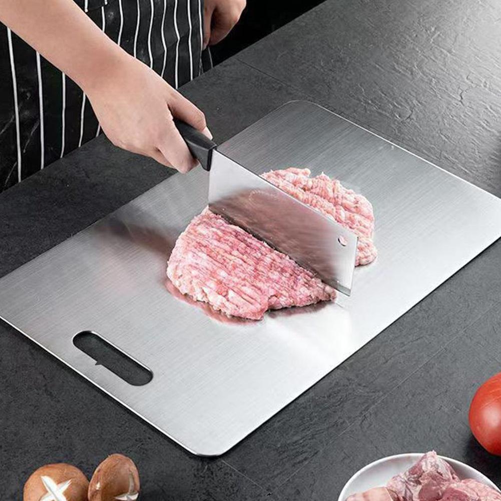 Verdicktes Edelstahl-Schneideb – Bamboo Cutting Board Bewertung und Preis