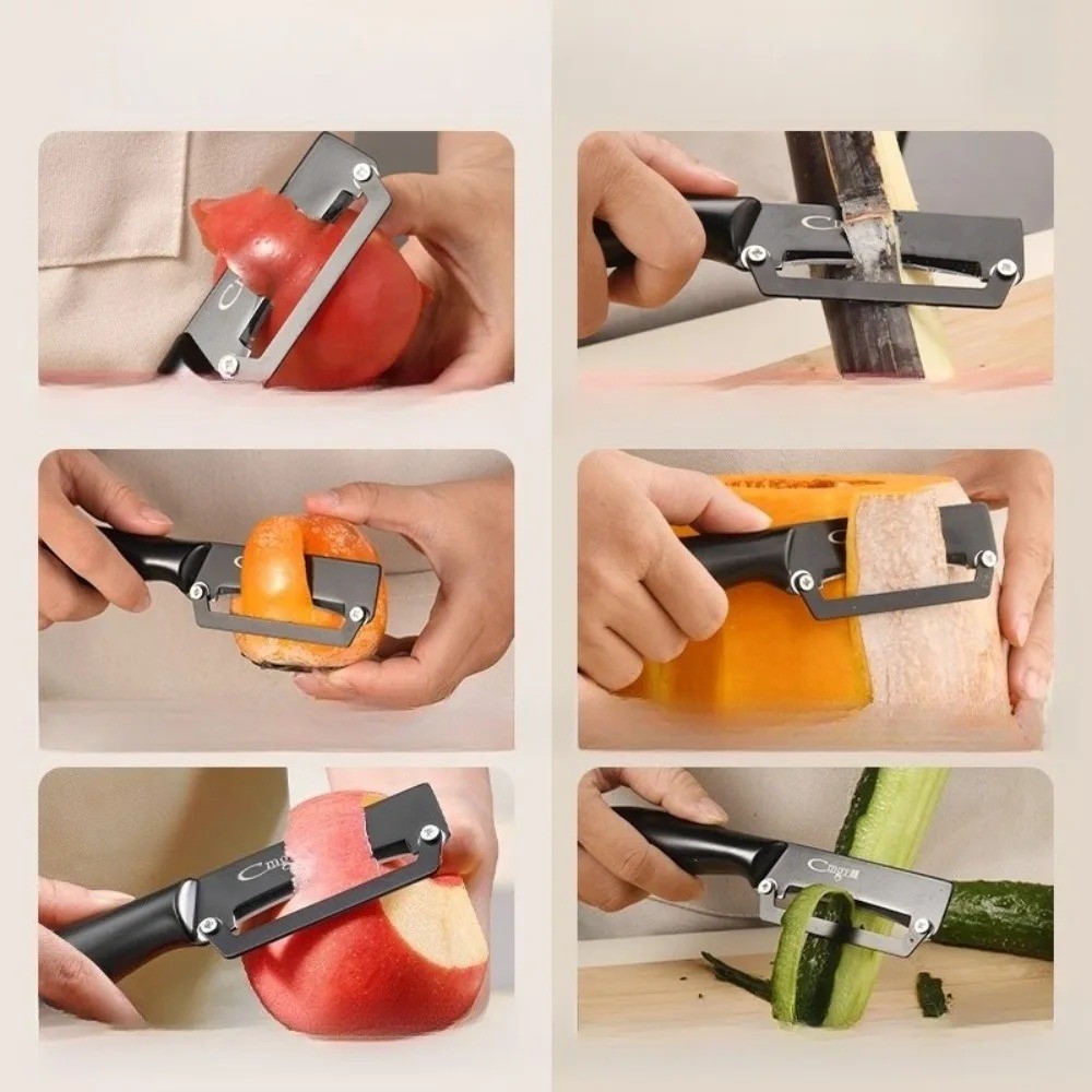 Multifunktionaler Schäler aus  – Household Kitchen Gadgets Vegetable Cutter Silk Cutter Bewertung und Preis