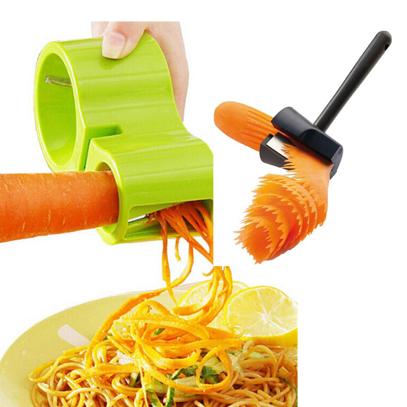 Gezackte Obst Gemüse Gemüse Me – Household Kitchen Gadgets Vegetable Cutter Silk Cutter Bewertung und Preis
