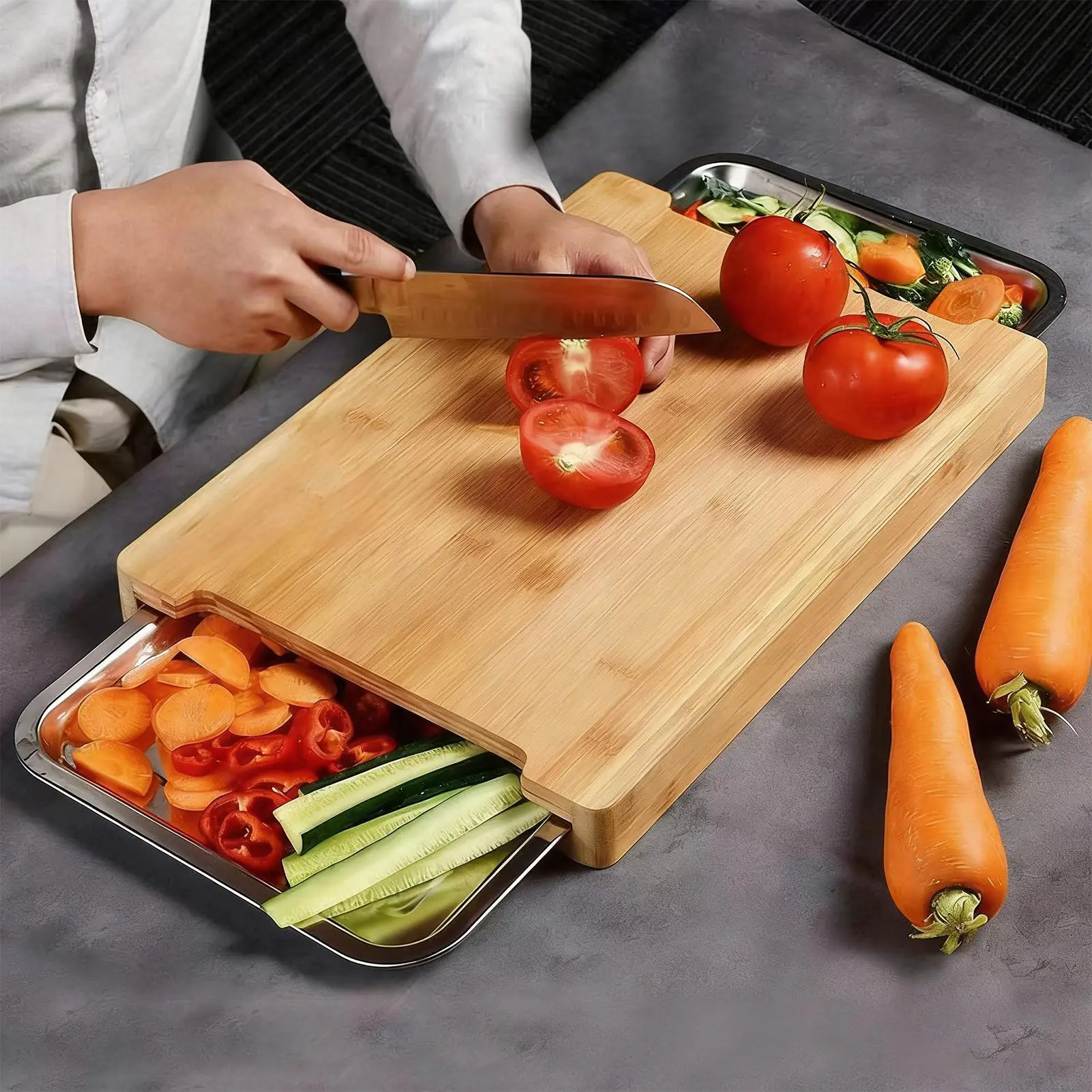 Umweltfreundliches Bambus-Schn – Bamboo Cutting Board Bewertung und Preis