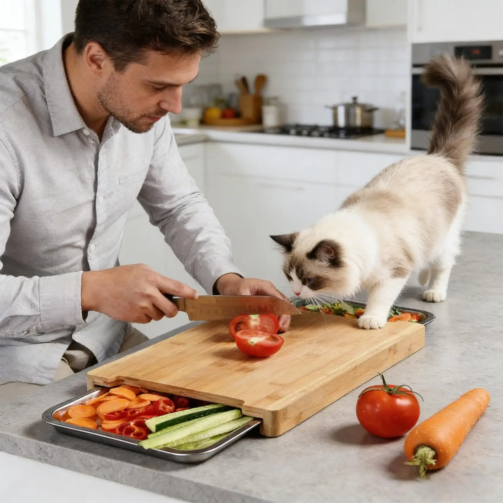 Umweltfreundliches Bambus-Schn – Bamboo Cutting Board Bewertung und Preis