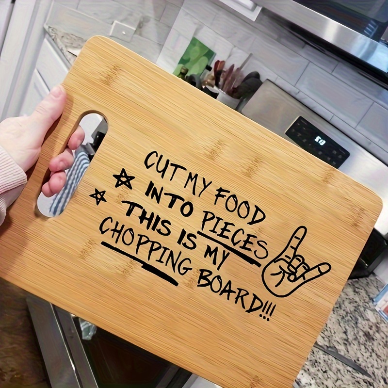 Schneidebrett, graviertes Schn – Bamboo Cutting Board Bewertung und Preis