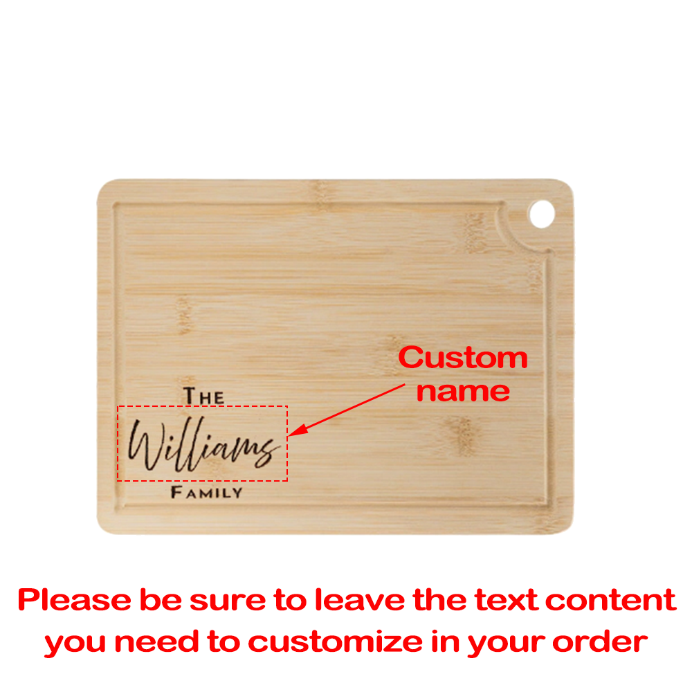Personalisierter Name, 1 Stück – Bamboo Cutting Board Bewertung und Preis