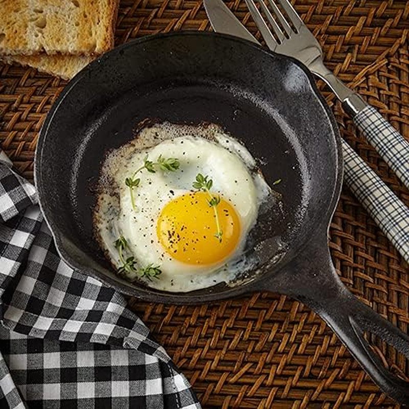 6-Zoll-Gusseisenpfanne, Bratpf – Cast Iron Skillet Bewertung und Preis