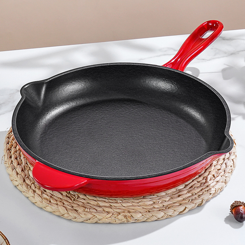 Emaillierte Gusseisen pfanne E – Cast Iron Skillet Bewertung und Preis
