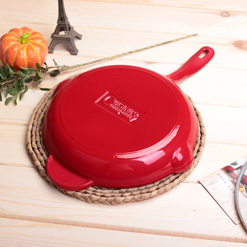 Emaillierte Gusseisen pfanne E – Cast Iron Skillet Bewertung und Preis