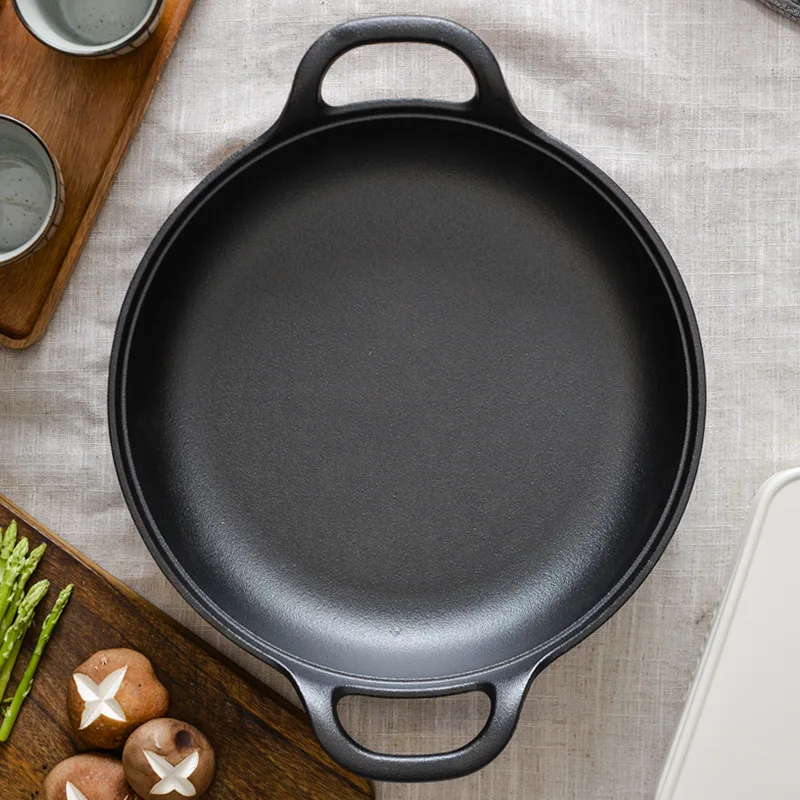 Verdickte Gusseisen-Pfanne, un – Cast Iron Skillet Bewertung und Preis