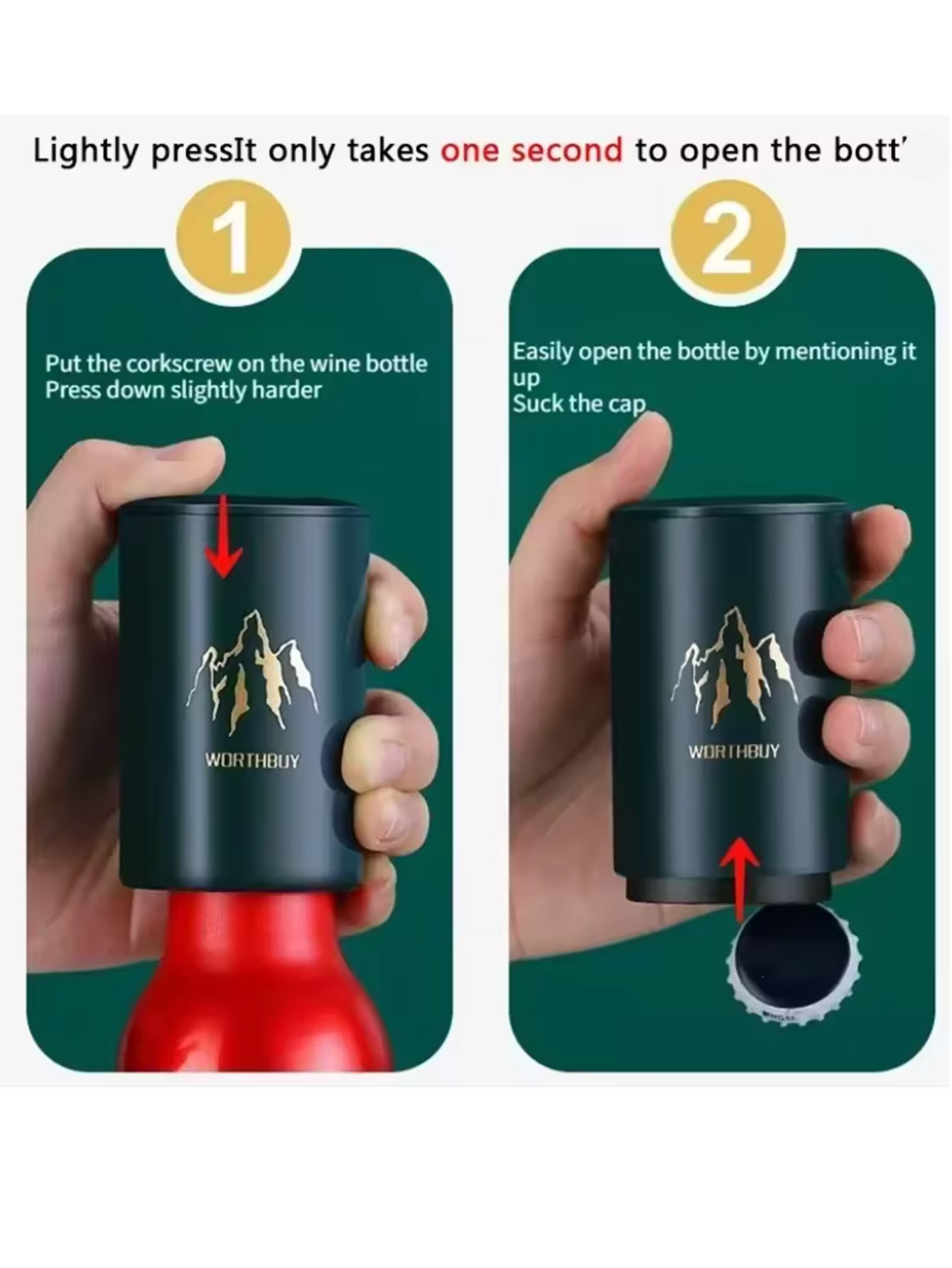 1Pcs Automatische Bier Flasche – Kitchen Gadgets Design Bewertung und Preis