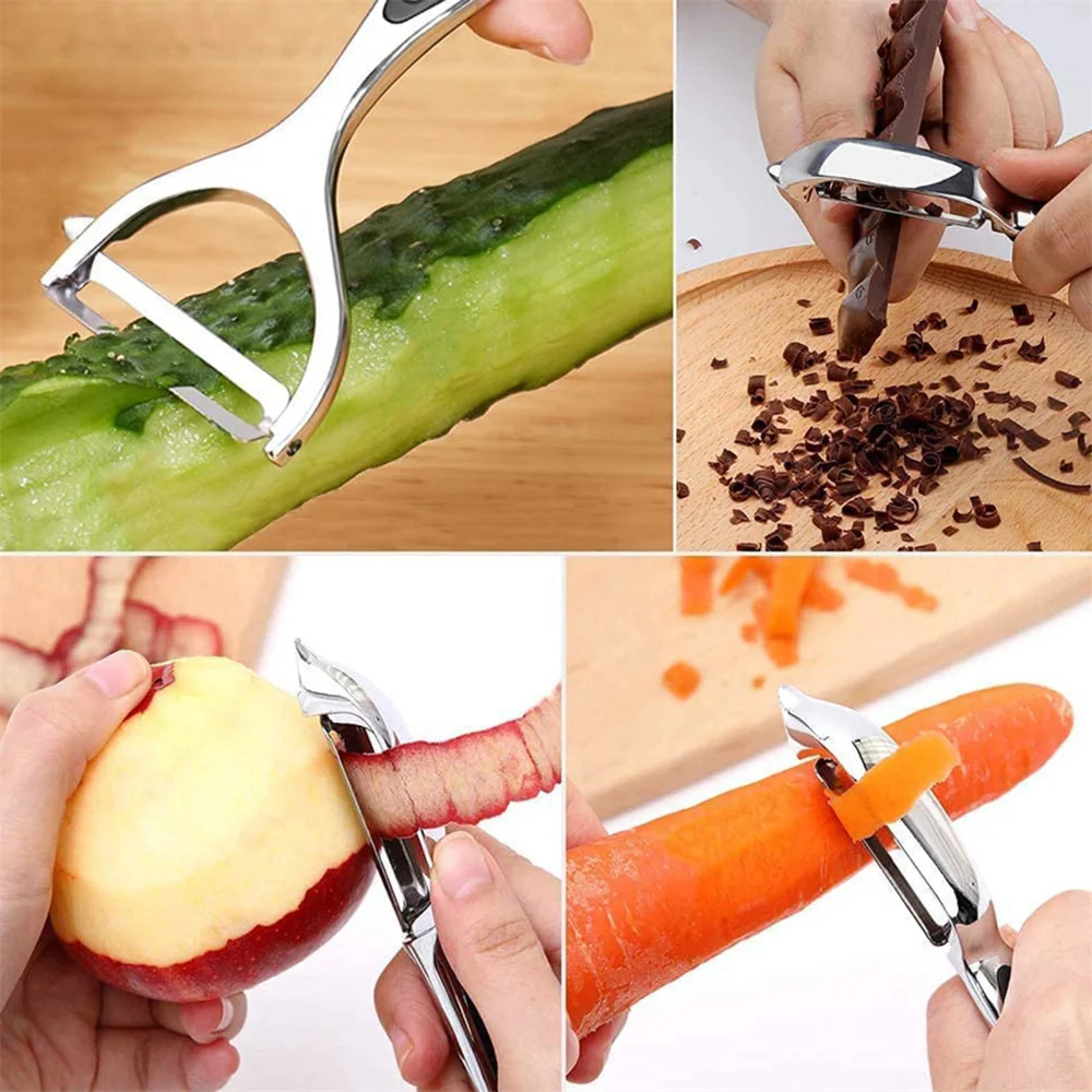 Edelstahl Gemüseschäler Kartof – Household Kitchen Gadgets Vegetable Cutter Silk Cutter Bewertung und Preis