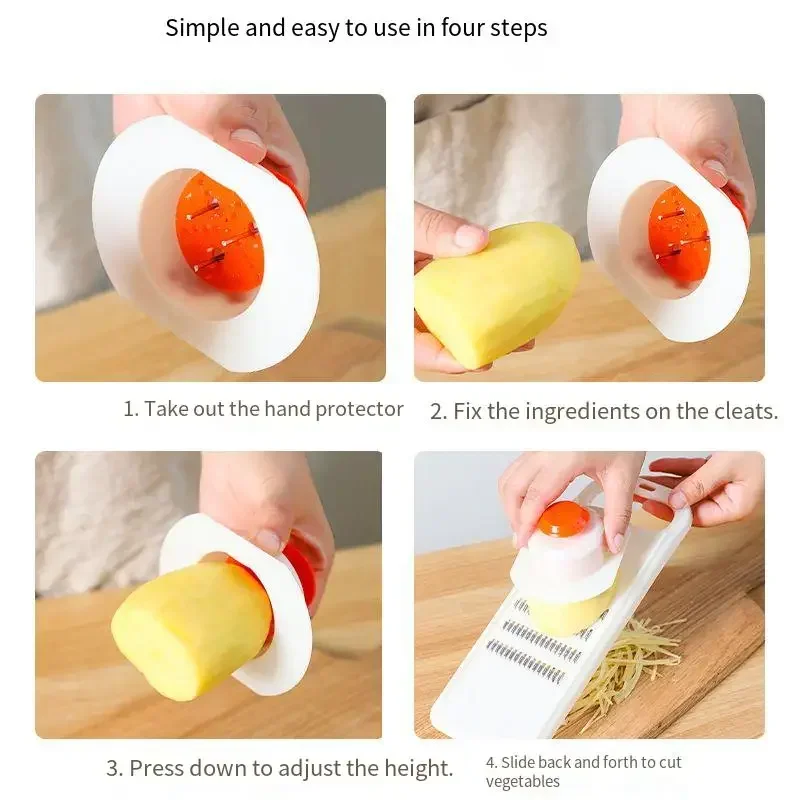 Reibe, Gemüseschneider, Karott – Household Kitchen Gadgets Vegetable Cutter Silk Cutter Bewertung und Preis