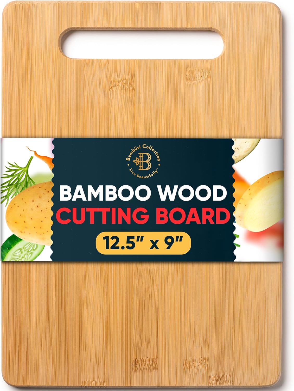 Bambus-Schneidebrett 12,5x9 Zo – Bamboo Cutting Board Bewertung und Preis