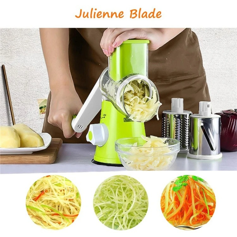 Manuelle Rotations-Käsereibe f – Household Kitchen Gadgets Vegetable Cutter Silk Cutter Bewertung und Preis