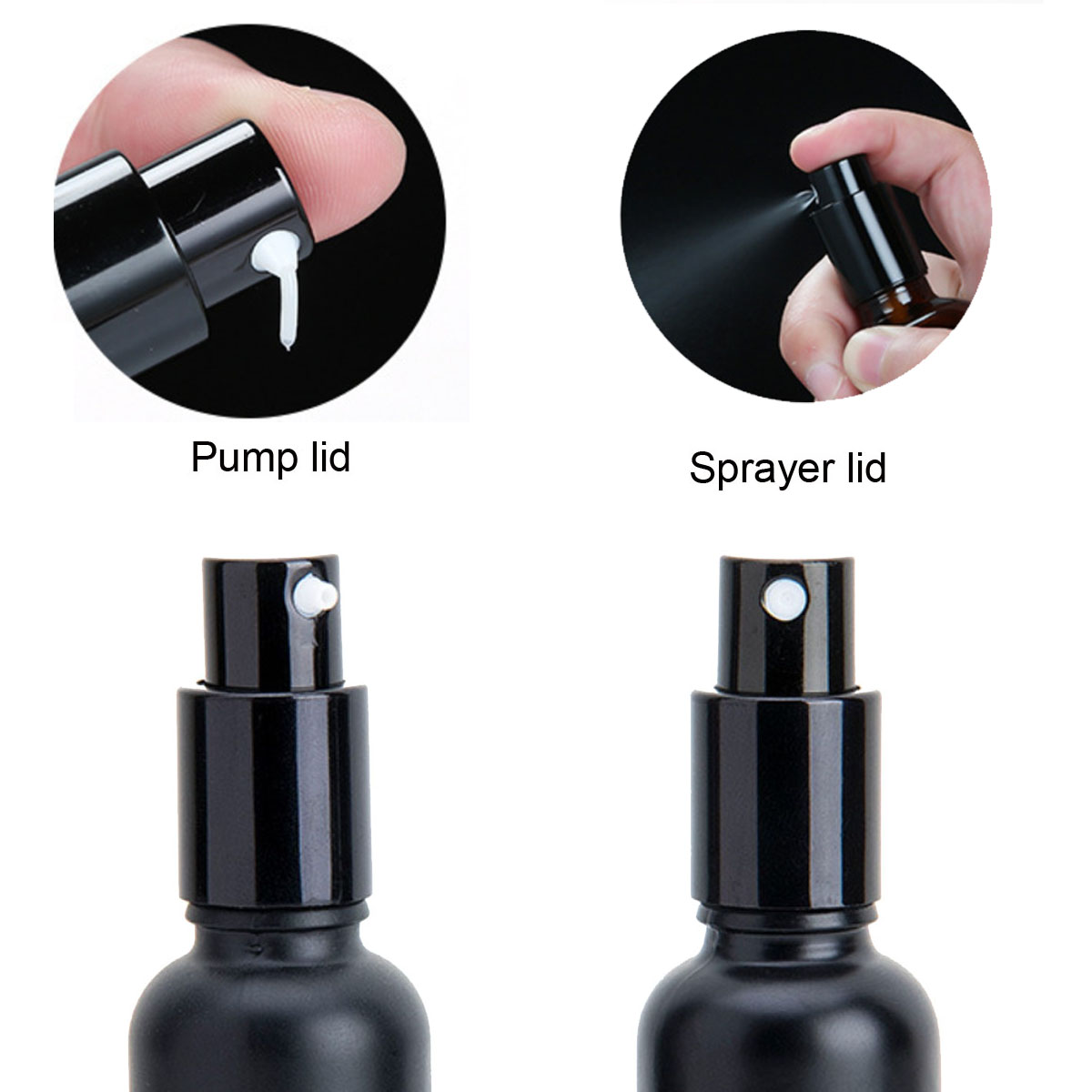 10ml bis 100ml Schwarze Leere  – Oil Mister Spray Bottle Bewertung und Preis