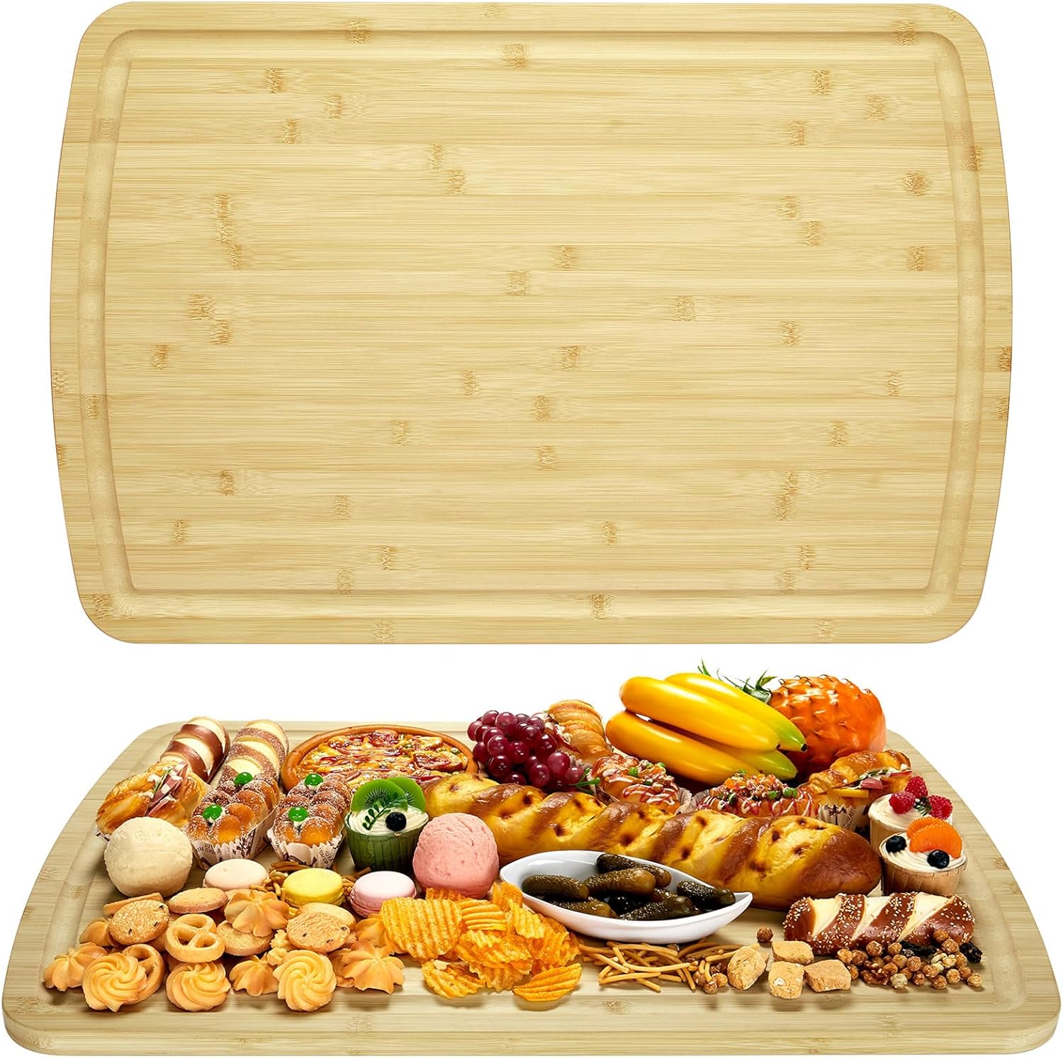 Bambus-Schneidebretter für die – Bamboo Cutting Board Bewertung und Preis