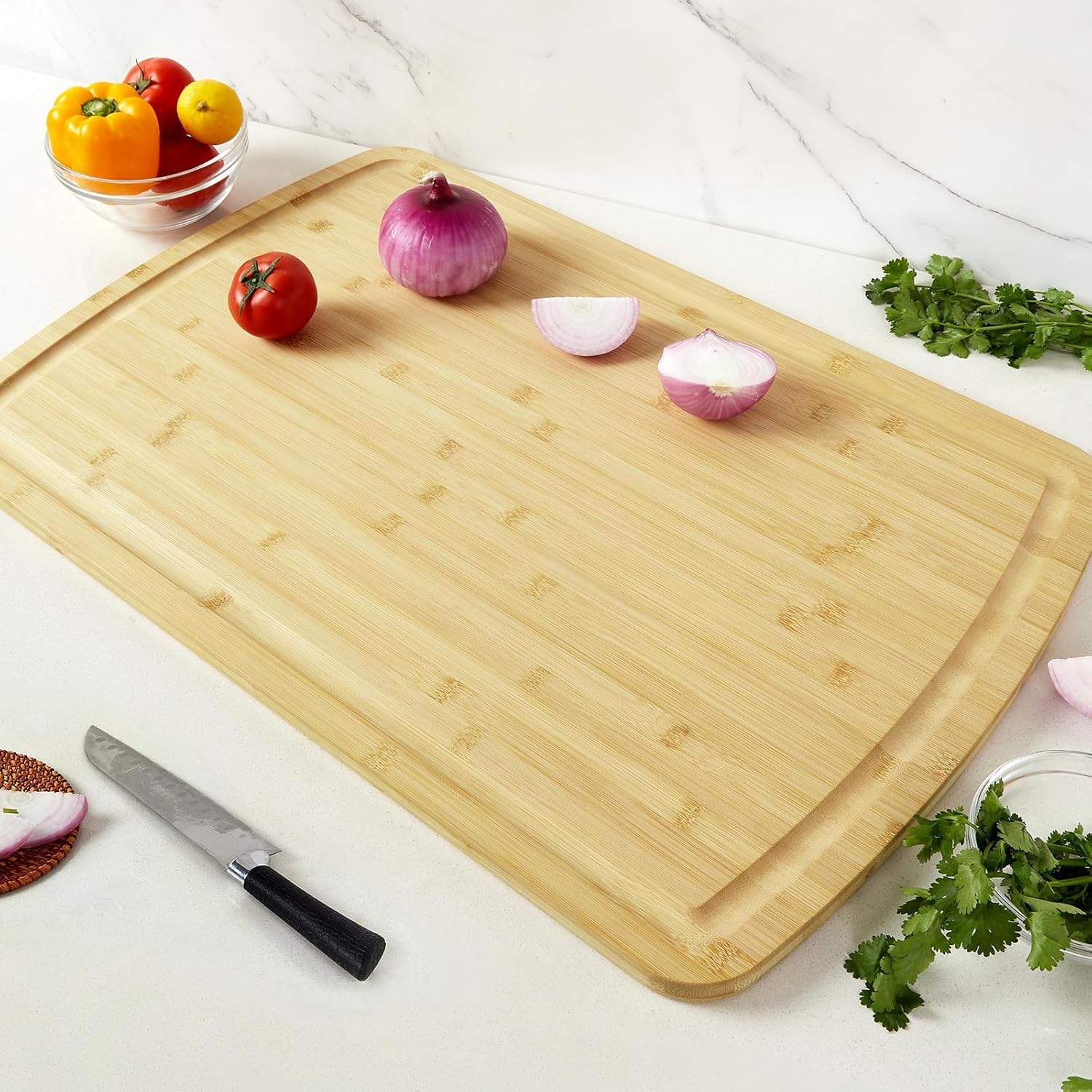 Bambus-Schneidebretter für die – Bamboo Cutting Board Bewertung und Preis