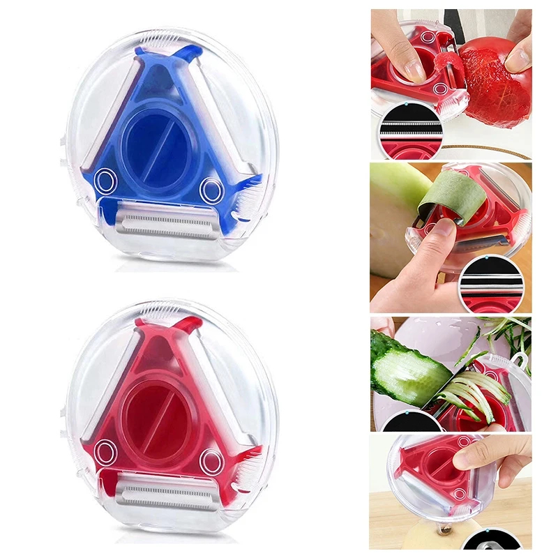 1/3-teiliges 3-in-1 Magic Trio – Household Kitchen Gadgets Vegetable Cutter Silk Cutter Bewertung und Preis